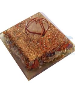 Mix Chakra Orgone Pyramid with Crystal Healing Merkaba