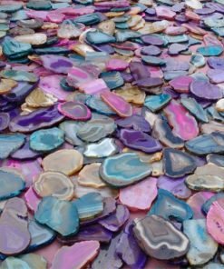 Mix Wholesale Agate Dyed Polished Slices