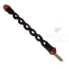Twisted Hollow Tibetan Rose Wood Healing Wands