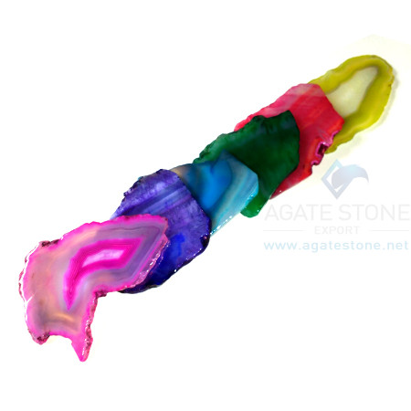 5 Color Agate Slice for Sale 5 Color Agate Slice for Sale