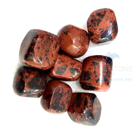 Mahogany Obsidian Tumbled Stone Mahogany Obsidian Tumbled Stone