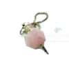 Rose Quartz Octagonal Faceted Pendulum