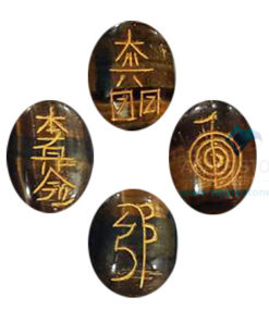 Tiger Eye Oval Reiki Set