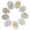 White Moonstone Karuna Reiki Element Oval Set