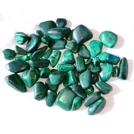malachite-tumbled-stones
