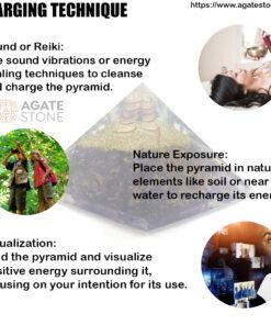 Amethyst Orgonite Pyramid 2