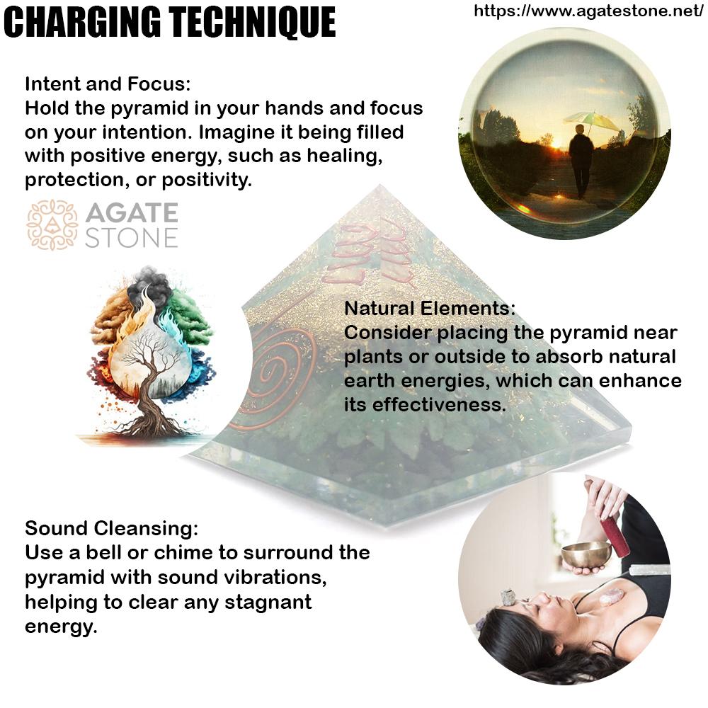 Green Jade Orgonite Pyramid 2 Green Jade Orgonite Pyramid 2