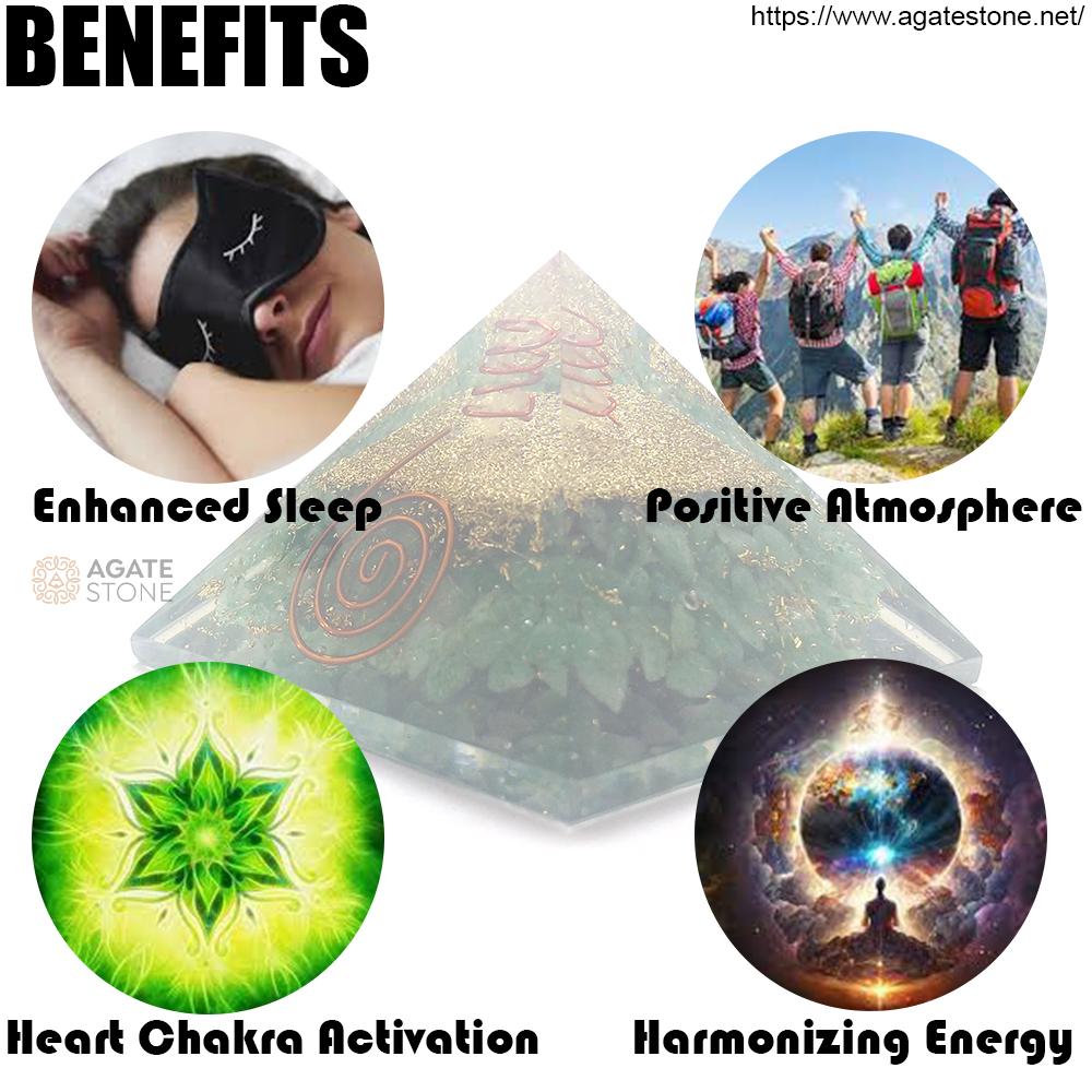 Green Jade Orgonite Pyramid 3 Green Jade Orgonite Pyramid 3