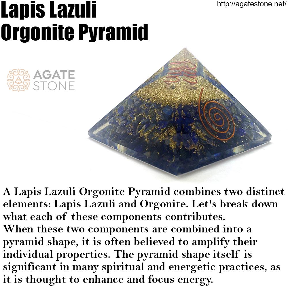 Lapis Lazuli Orgonite Pyramid 1 Lapis Lazuli Orgonite Pyramid 1