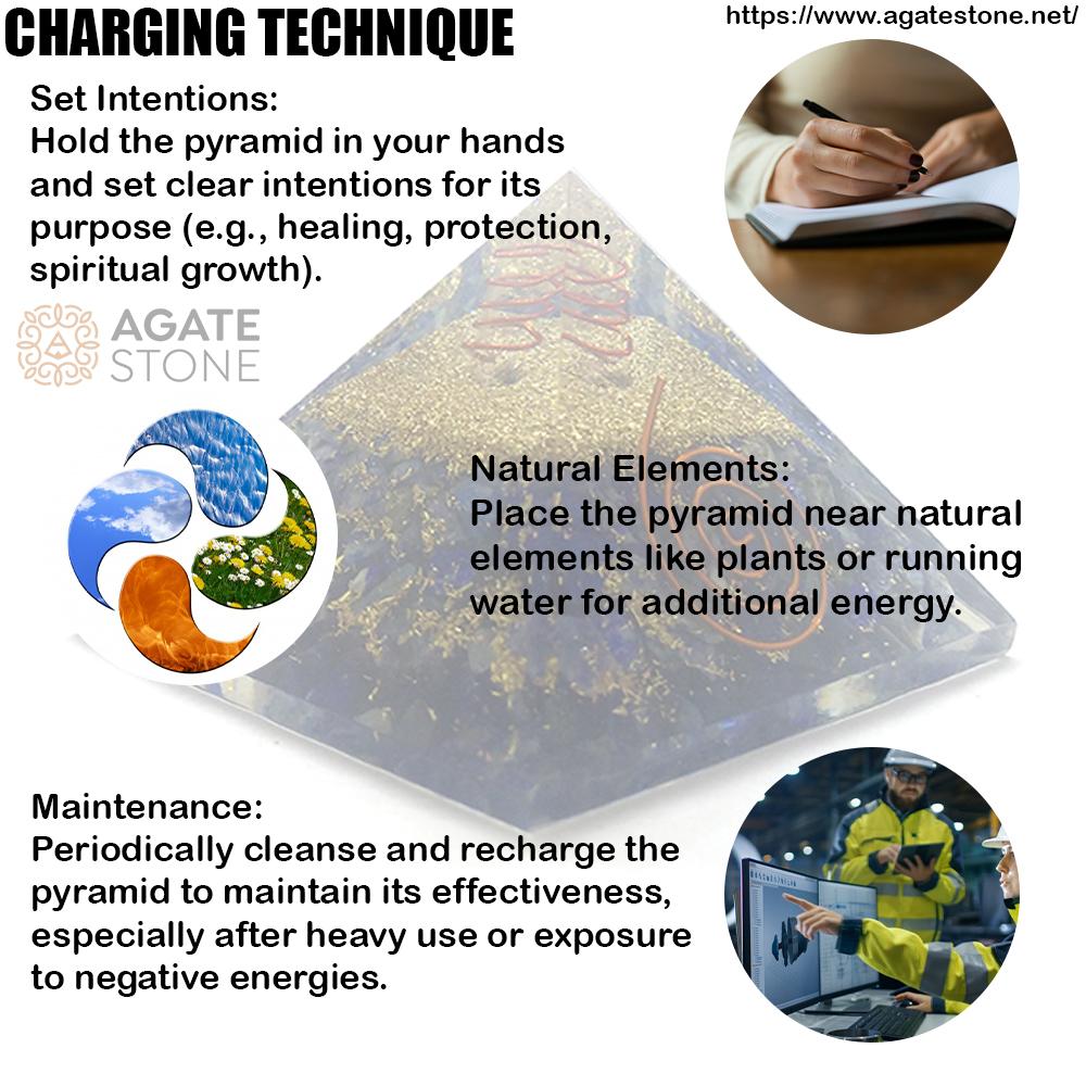 Lapis Lazuli Orgonite Pyramid 2 Lapis Lazuli Orgonite Pyramid 2