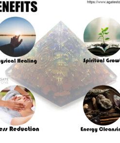 Orgonite 7 Chakra Pyramid 3