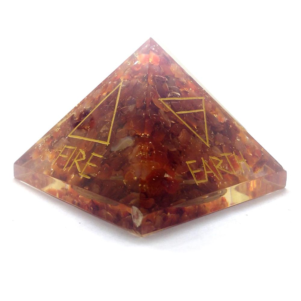 Orgonite Elements Engraved Pyramid Orgonite Elements Engraved Pyramid